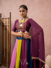 Dark Purple Chaniya Choli